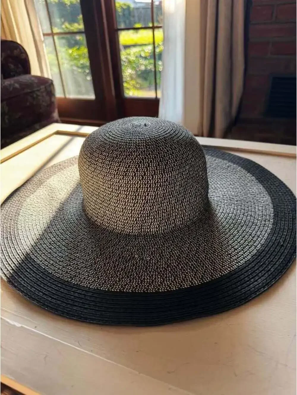Serra Vintage Coastal Wide Brim Straw Sun Hat